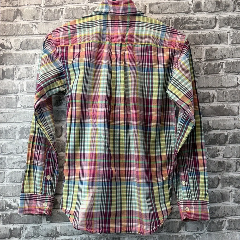 Boy's Ralph Lauren‎ Vibrant Plaid Button-Down Shirt